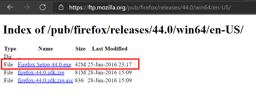 mozilla firefox older versions for mac